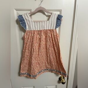 Matilda Jane Platinum Admirer Shabby Flutter Sleeve Top Size 8 #2/3